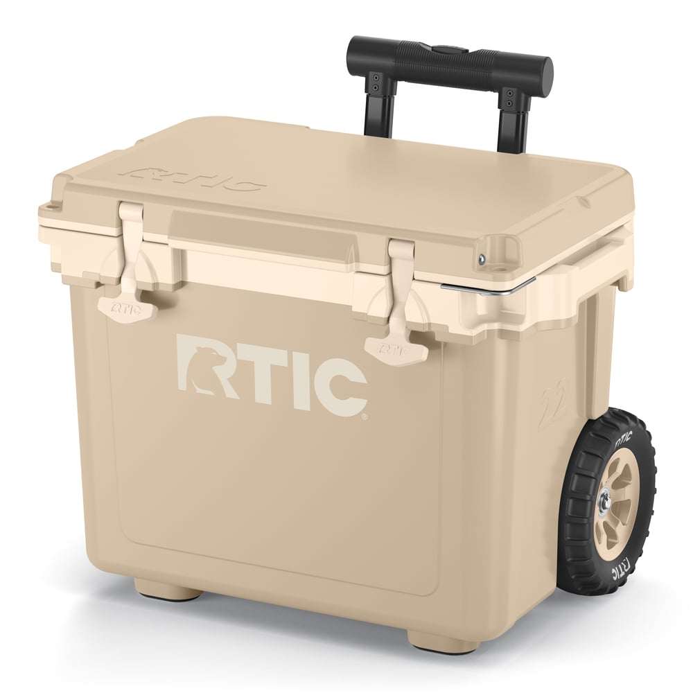 22 QT Ultra-Light Wheeled Cooler Beach | Rtic Hard Coolers|Clearance