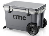 52 QT Ultra-Light Wheeled Cooler Dark Grey & Cool Grey | Rtic Hard Coolers|Clearance