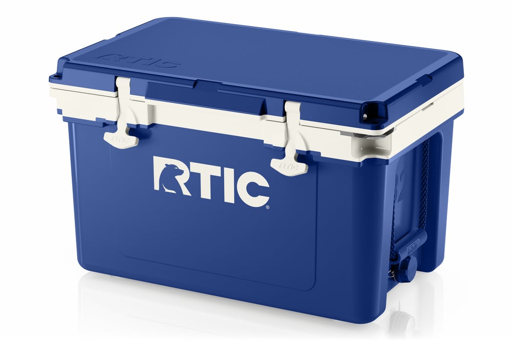 32 QT Ultra-Light Cooler Cobalt & White | Rtic Hard Coolers|Clearance