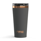 18oz Happy Hour Pint Tumbler Light Black | Rtic Drinkware