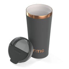 18oz Happy Hour Pint Tumbler Light Black | Rtic Drinkware