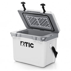 22 QT Ultra-Light Cooler White & Grey | Rtic Hard Coolers|Clearance