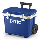 22 QT Ultra-Light Wheeled Cooler Cobalt & White | Rtic Hard Coolers|Clearance