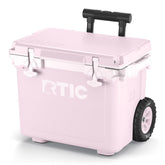 22 QT Ultra-Light Wheeled Cooler Pale Pink | Rtic Hard Coolers|Clearance