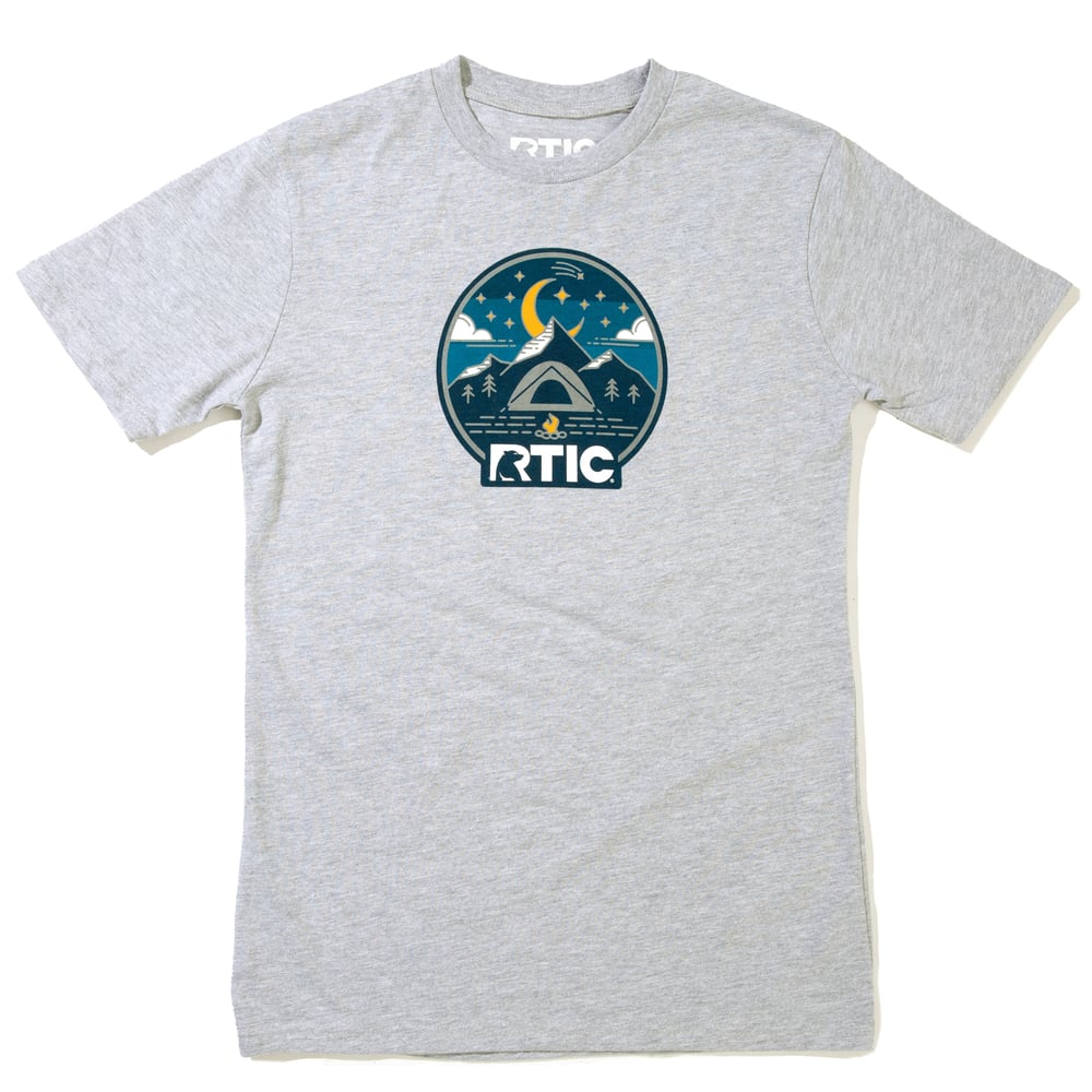 Night Camp Short Sleeve T-Shirt | Rtic Gear|Clearance