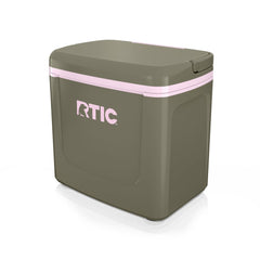 8 QT Road Trip Personal Cooler Olive/Pale Pink | Rtic Hard Coolers|Gear|Clearance