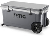 72 QT Ultra-Light Wheeled Cooler Dark Grey & Cool Grey | Rtic Hard Coolers