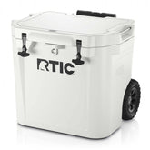 45 QT Ultra-Tough Wheeled Cooler White | Rtic Hard Coolers|Clearance
