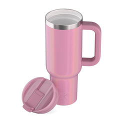 Road Trip Tumbler Dusty Rose Glitter | Rtic Drinkware|Clearance