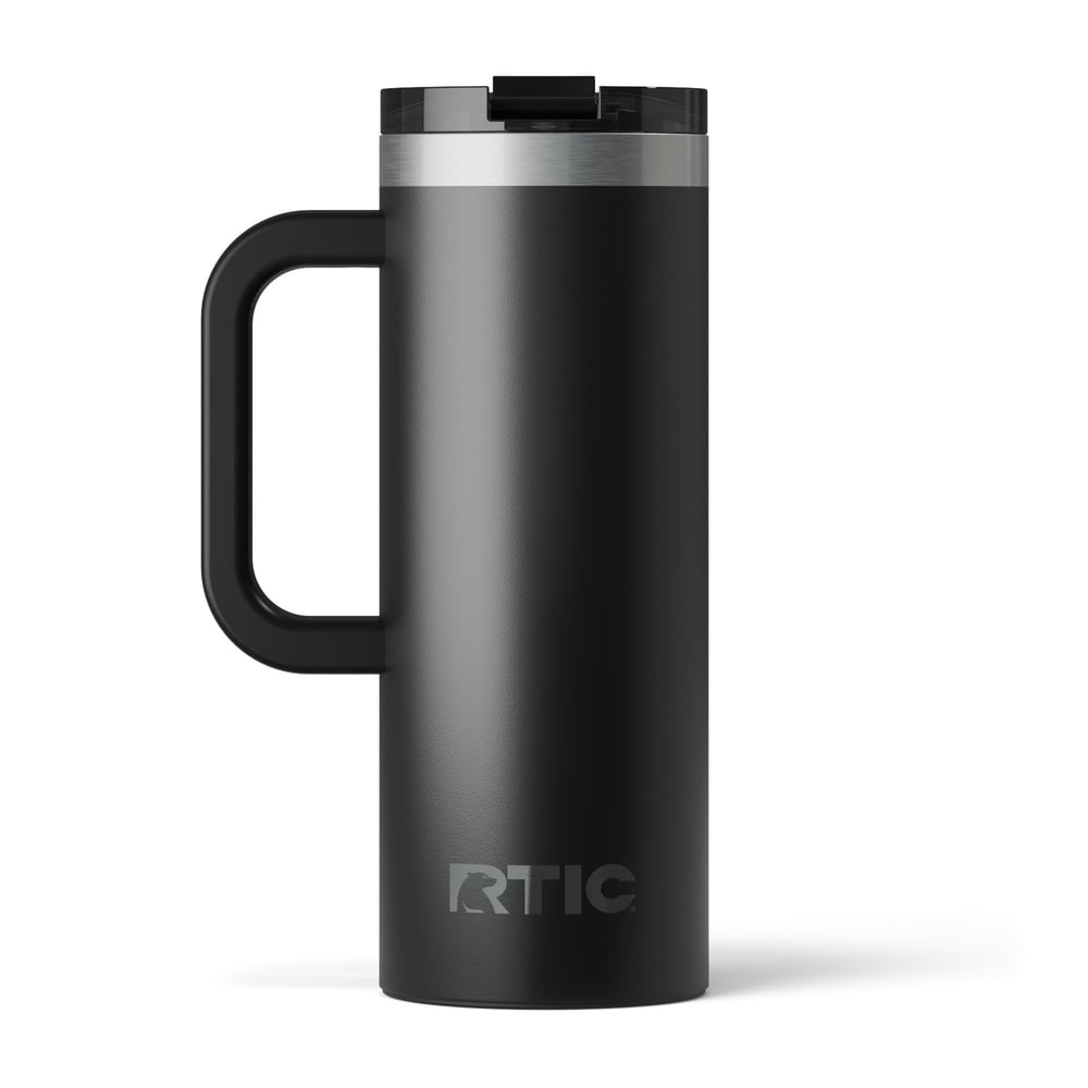 Road Trip Travel Mug Black | Rtic Drinkware|Clearance