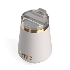 12oz Happy Hour Wine Tumbler Cool Grey | Rtic Drinkware