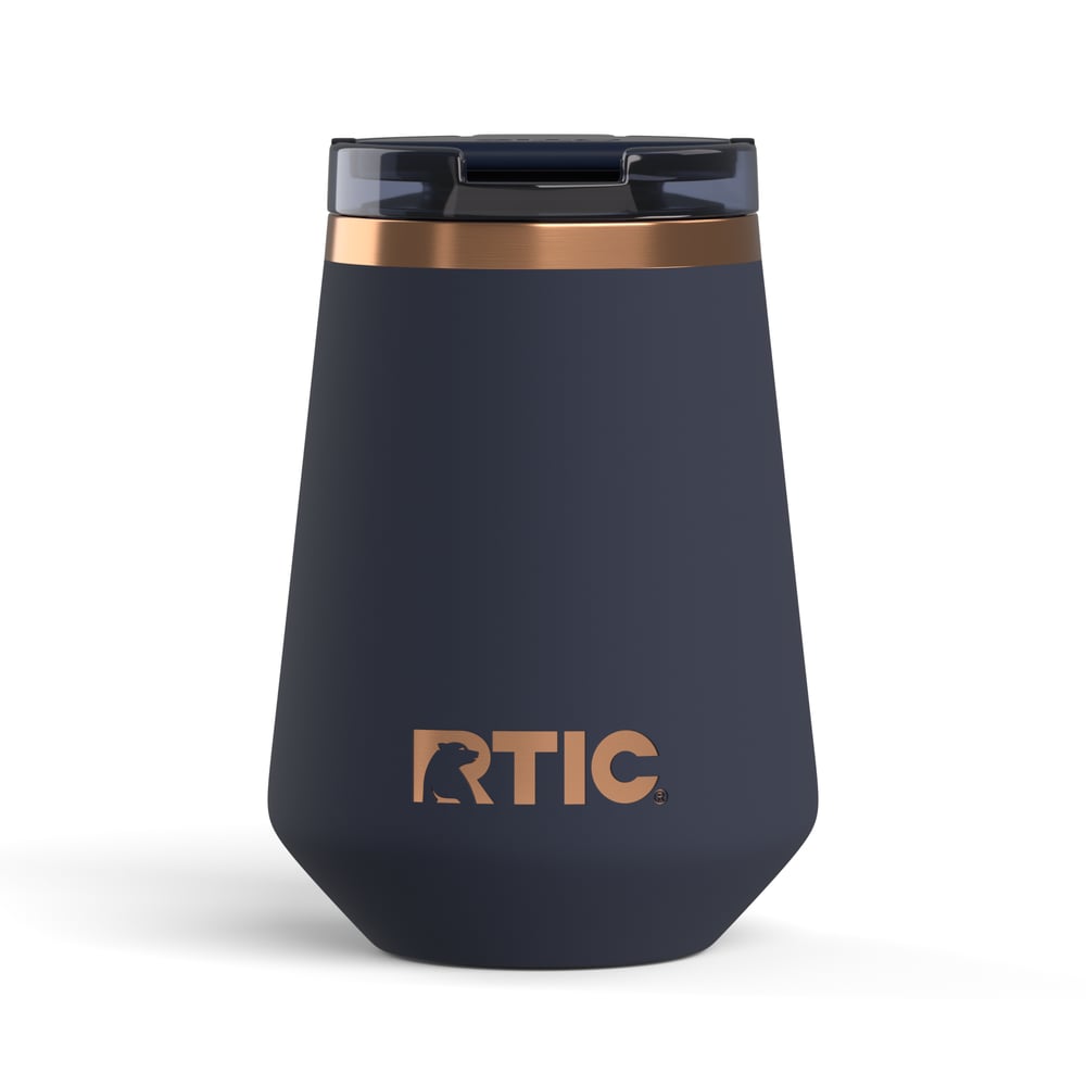 12oz Happy Hour Wine Tumbler Dark Midnight Dust | Rtic Drinkware