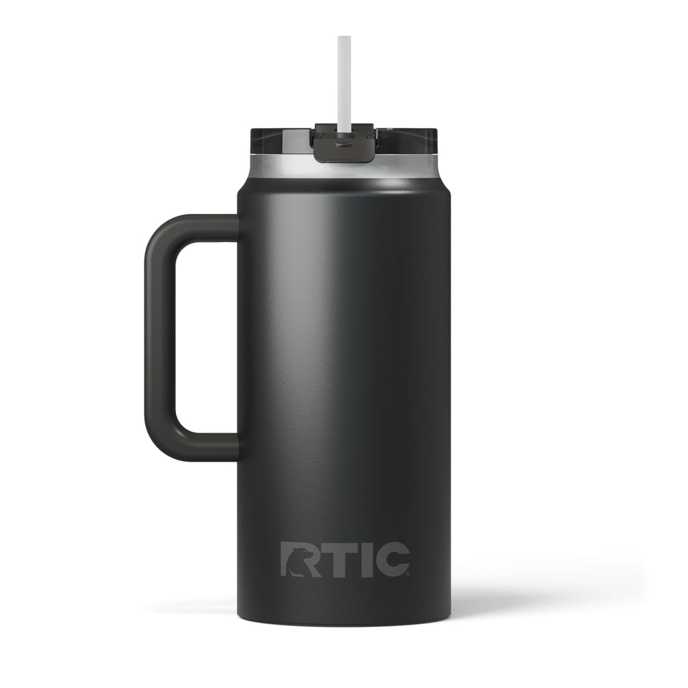 64oz Road Trip Tumbler Black | Rtic Drinkware|Clearance