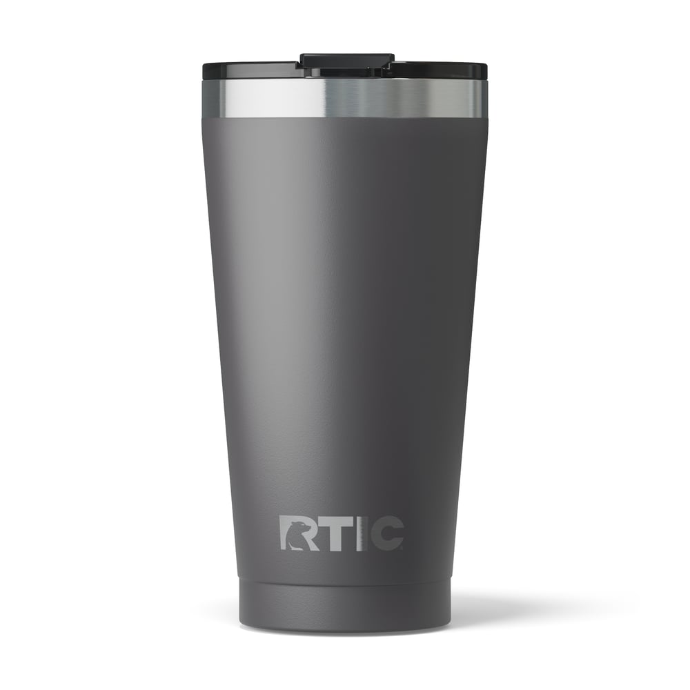 Essential Pint Tumbler Graphite | Rtic Drinkware
