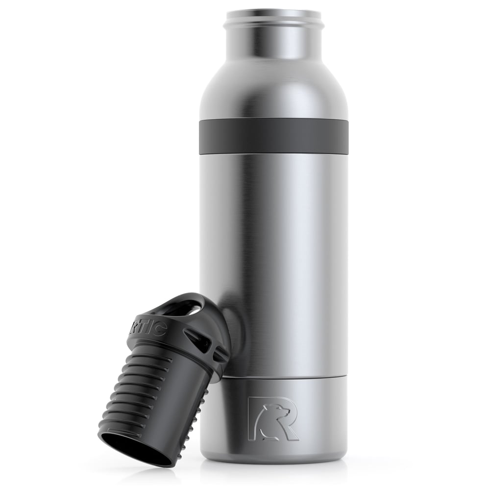 All-in-One Bottle Chiller Stainless | Rtic Drinkware