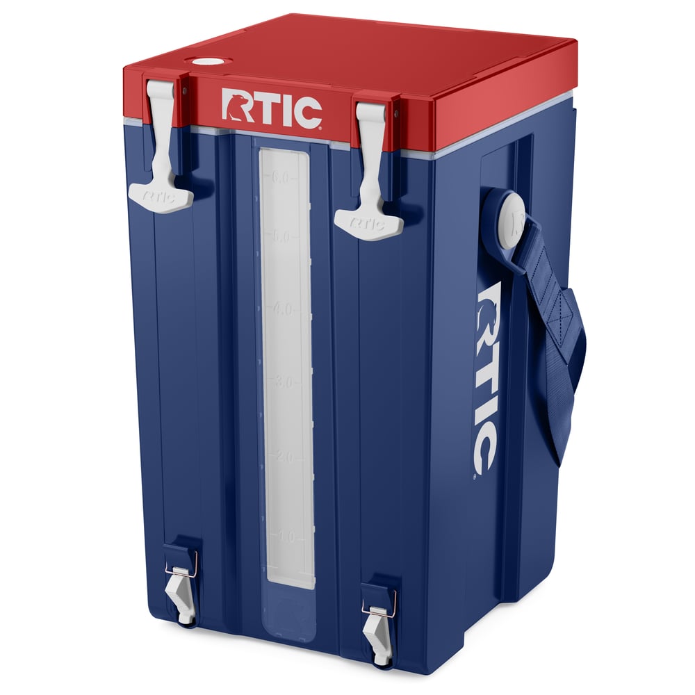 Halftime Water Cooler Patriot | Rtic Hard Coolers
