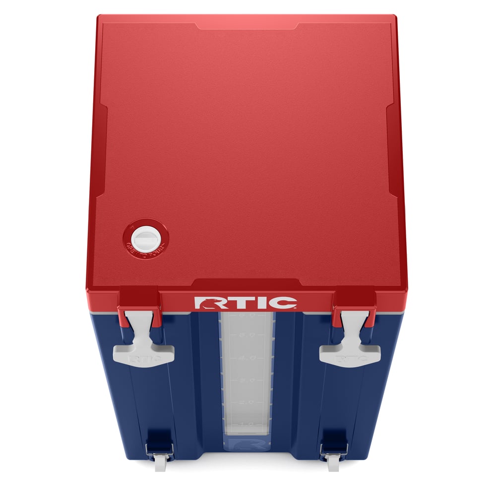 Halftime Water Cooler Patriot | Rtic Hard Coolers