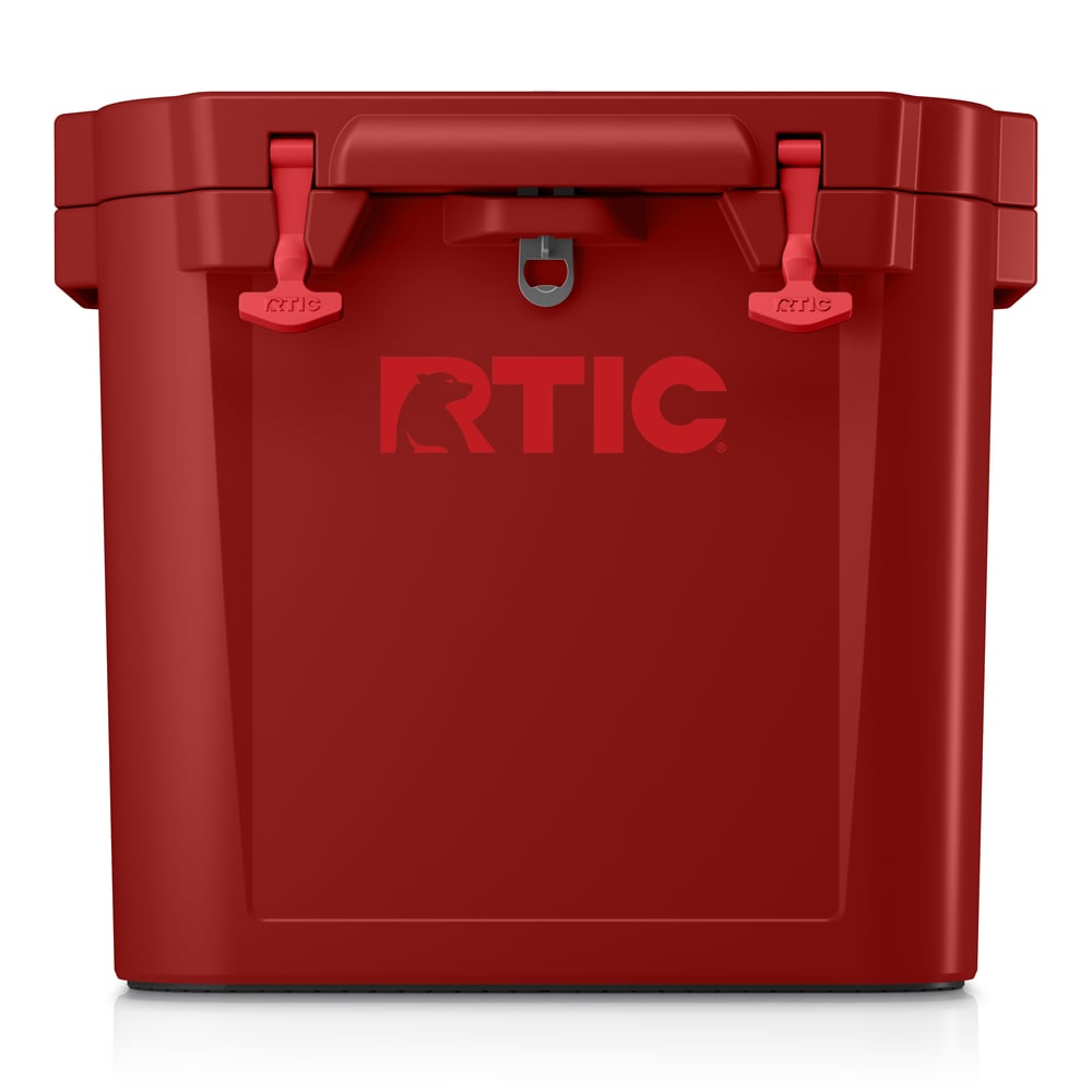45 QT Ultra-Tough Wheeled Cooler Black Cherry | Rtic Hard Coolers|Clearance