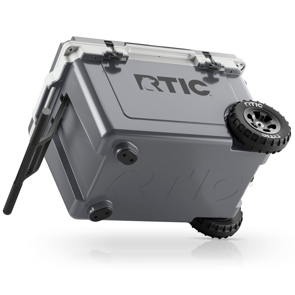 52 QT Ultra-Light Wheeled Cooler Dark Grey & Cool Grey | Rtic Hard Coolers|Clearance