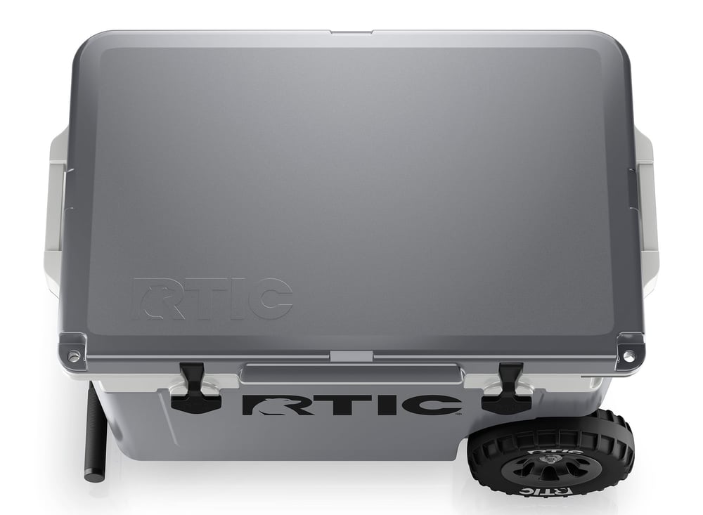 52 QT Ultra-Light Wheeled Cooler Dark Grey & Cool Grey | Rtic Hard Coolers|Clearance