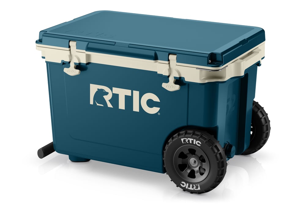 52 QT Ultra-Light Wheeled Cooler Marine/Canvas | Rtic Hard Coolers|Clearance