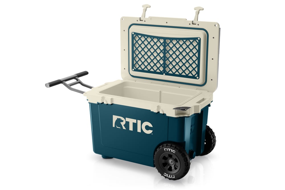 52 QT Ultra-Light Wheeled Cooler Marine/Canvas | Rtic Hard Coolers|Clearance