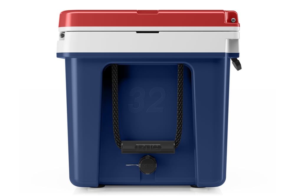 32 QT Ultra-Light Cooler Patriot | Rtic Hard Coolers|Clearance
