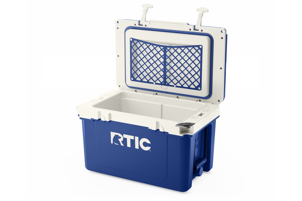 32 QT Ultra-Light Cooler Cobalt & White | Rtic Hard Coolers|Clearance