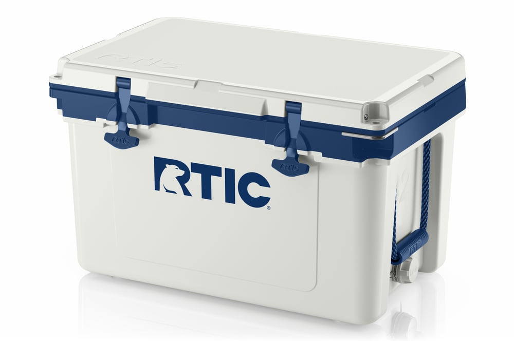 32 QT Ultra-Light Cooler Cool Grey & Navy | Rtic Hard Coolers|Clearance