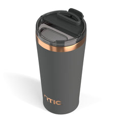 18oz Happy Hour Pint Tumbler Light Black | Rtic Drinkware
