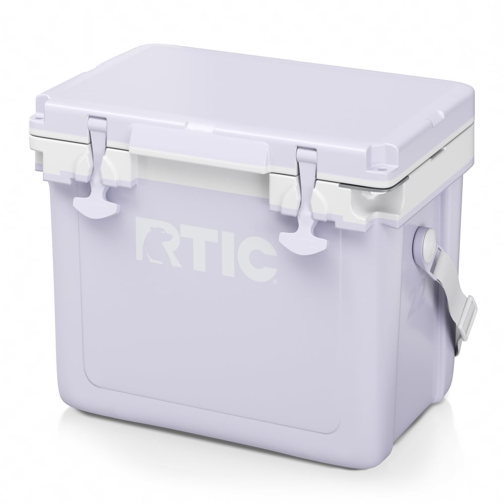 22 QT Ultra-Light Cooler Dusty Lilac/White | Rtic Hard Coolers|Clearance