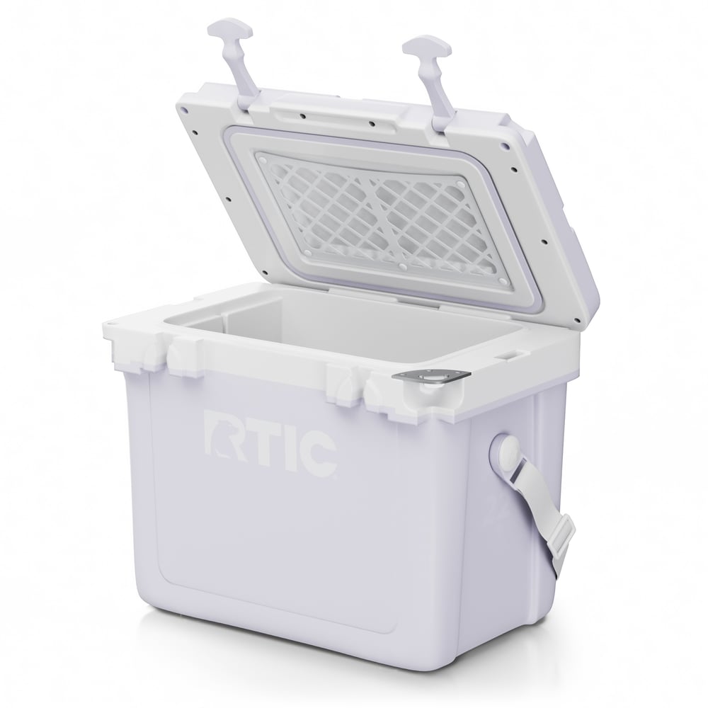 22 QT Ultra-Light Cooler Dusty Lilac/White | Rtic Hard Coolers|Clearance