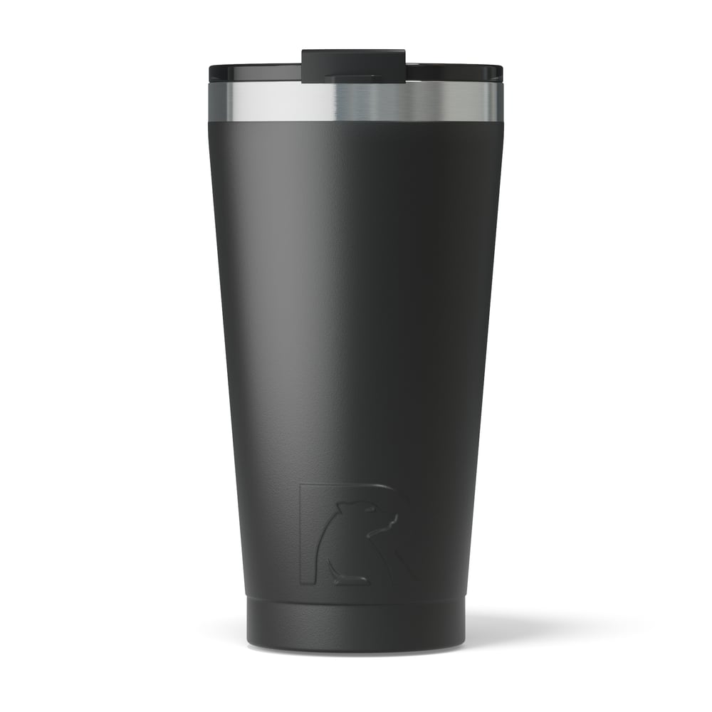 Essential Pint Tumbler Black | Rtic Drinkware