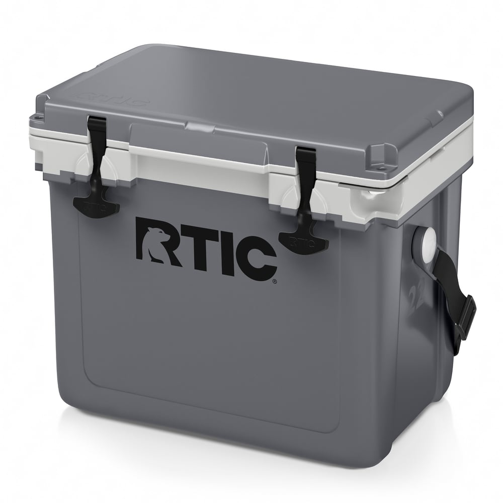 22 QT Ultra-Light Cooler Dark Grey & Cool Grey | Rtic Hard Coolers|Clearance