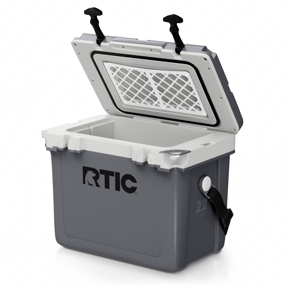 22 QT Ultra-Light Cooler Dark Grey & Cool Grey | Rtic Hard Coolers|Clearance