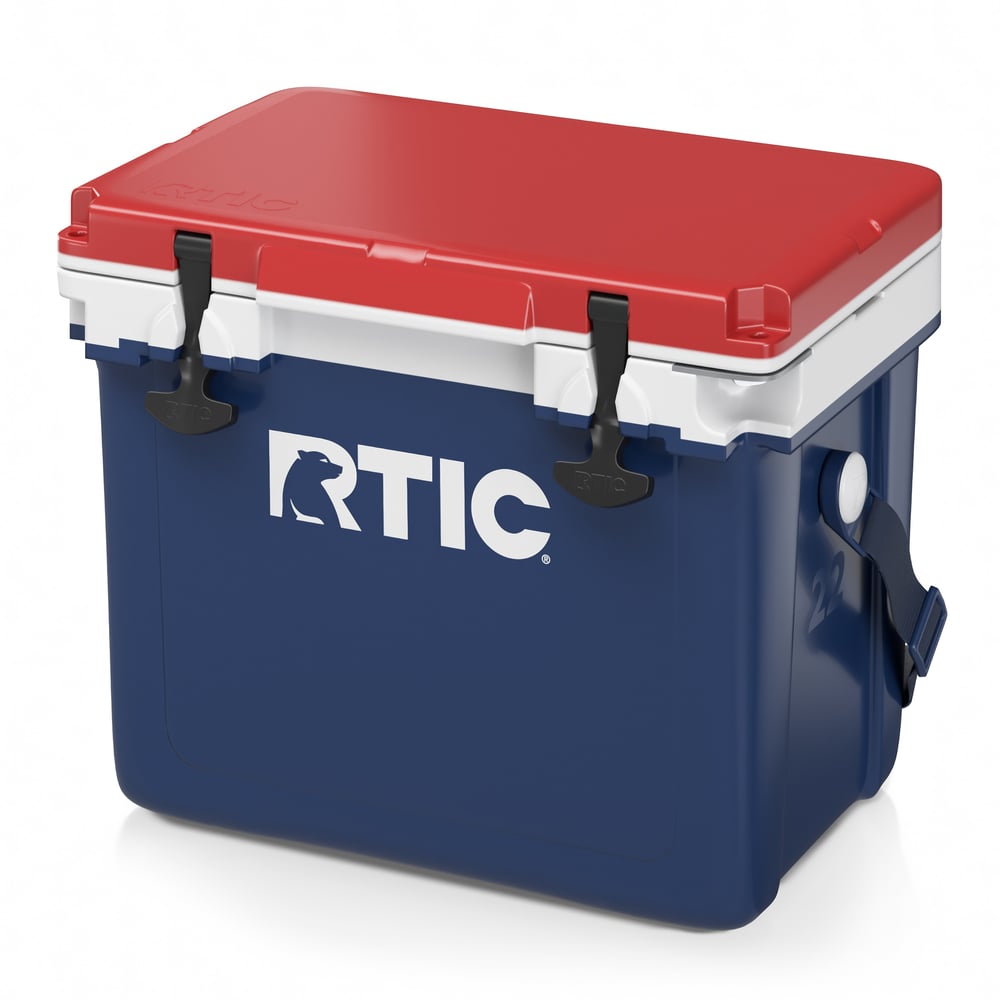 22 QT Ultra-Light Cooler Patriot | Rtic Hard Coolers|Clearance