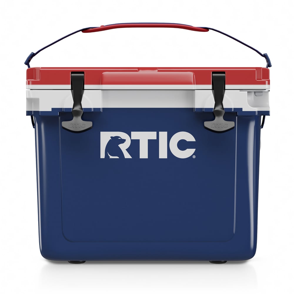 22 QT Ultra-Light Cooler Patriot | Rtic Hard Coolers|Clearance