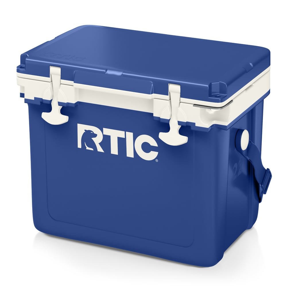22 QT Ultra-Light Cooler Cobalt & White | Rtic Hard Coolers|Clearance