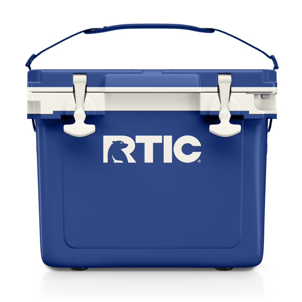 22 QT Ultra-Light Cooler Cobalt & White | Rtic Hard Coolers|Clearance