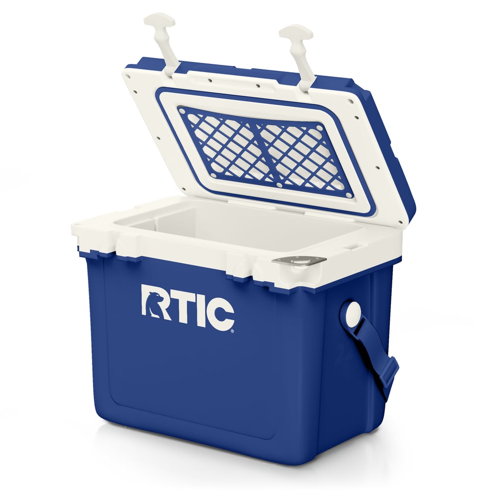 22 QT Ultra-Light Cooler Cobalt & White | Rtic Hard Coolers|Clearance