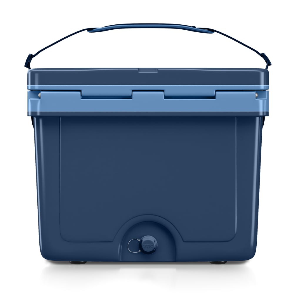 22 QT Ultra-Light Cooler Navy & Denim | Rtic Hard Coolers|Clearance