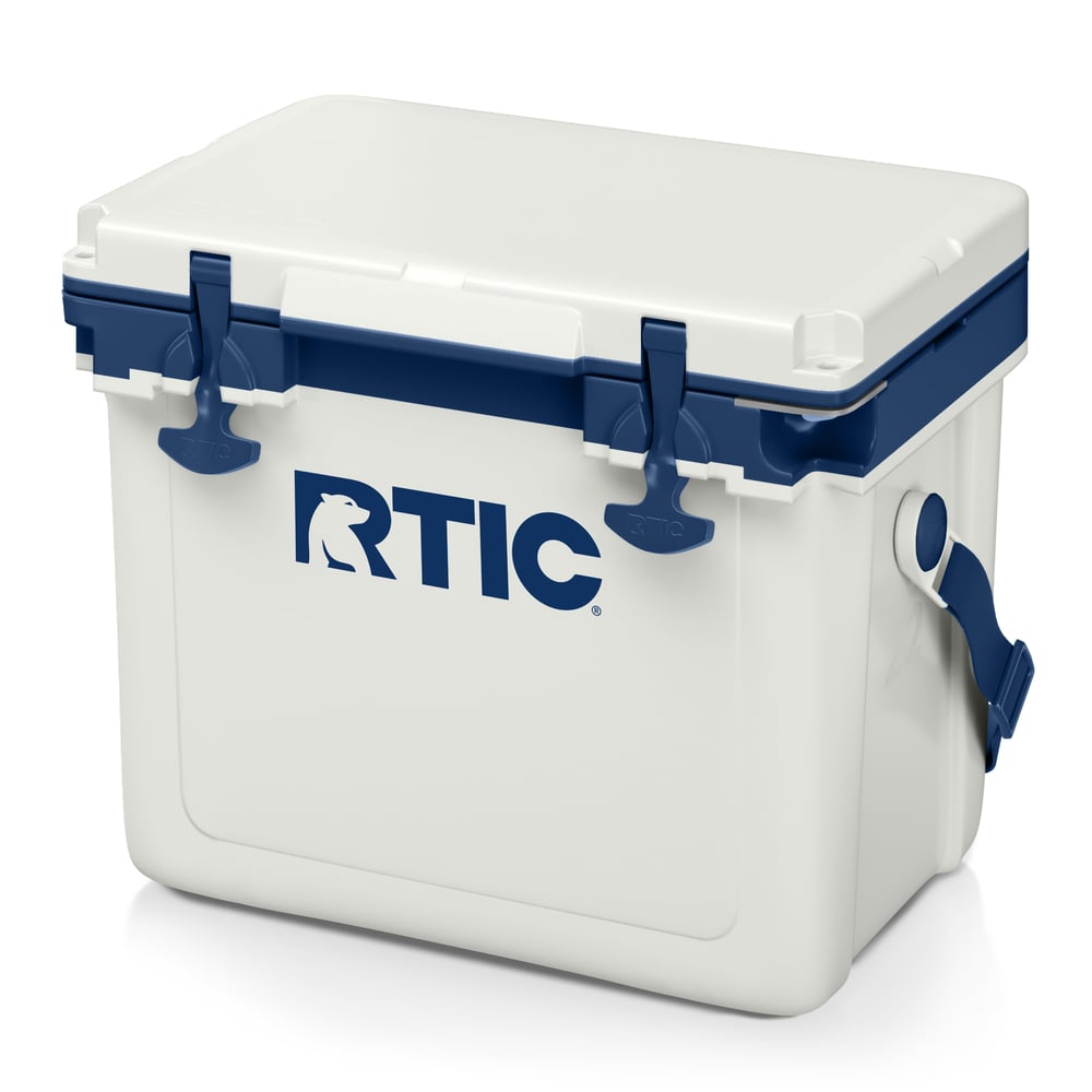 22 QT Ultra-Light Cooler Cool Grey & Navy | Rtic Hard Coolers|Clearance