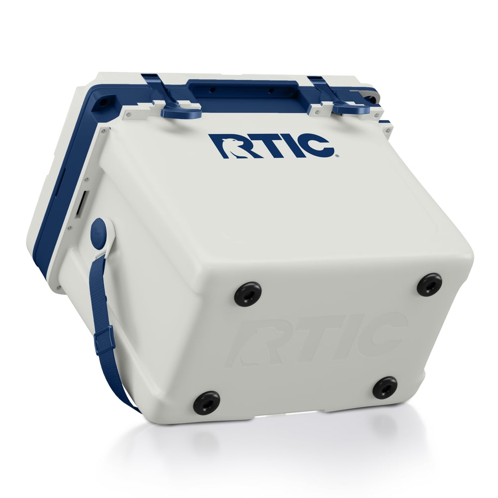 22 QT Ultra-Light Cooler Cool Grey & Navy | Rtic Hard Coolers|Clearance