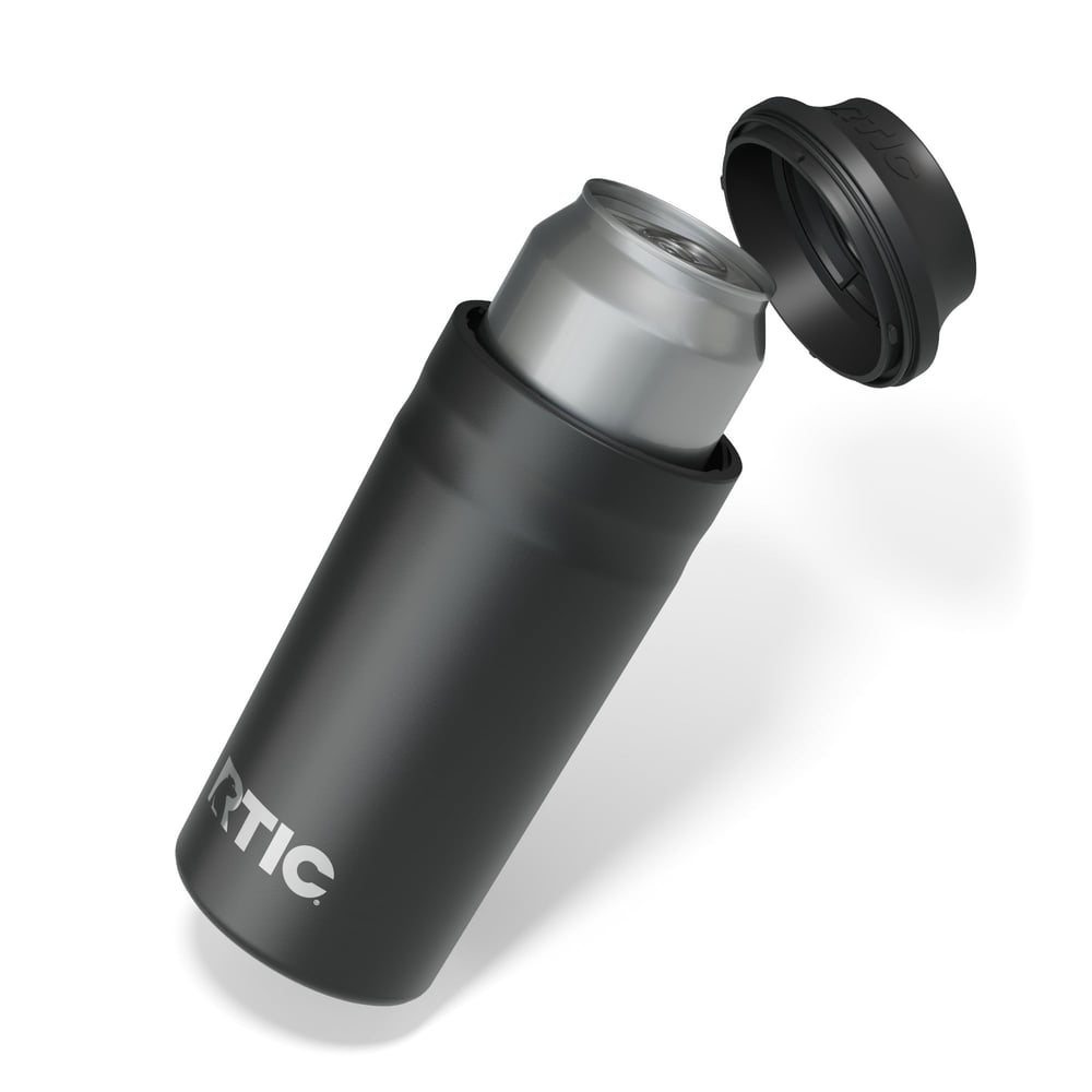All-in-One Can Chiller Black | Rtic Drinkware
