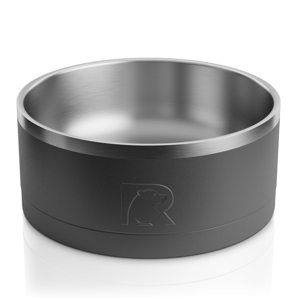 3-In-1 Dog Bowl Black & Black | Rtic Drinkware|Clearance