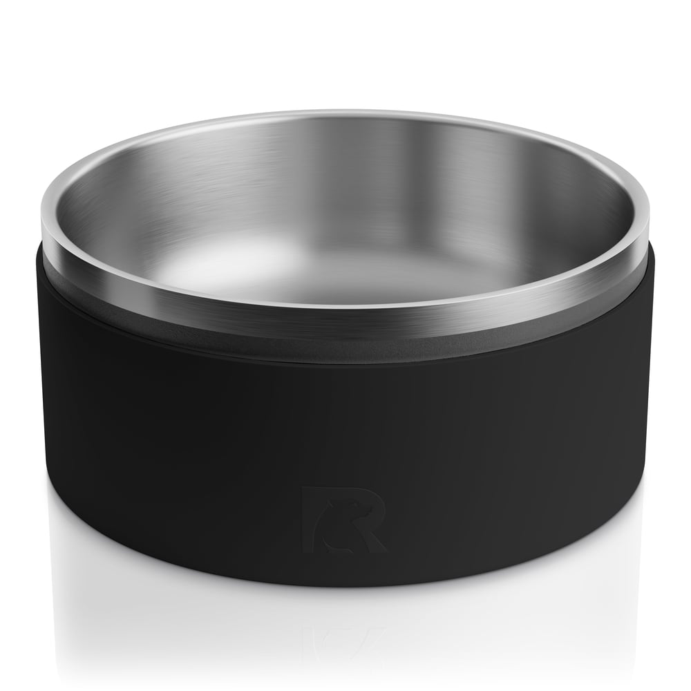 3-In-1 Dog Bowl Black & Black | Rtic Drinkware|Clearance