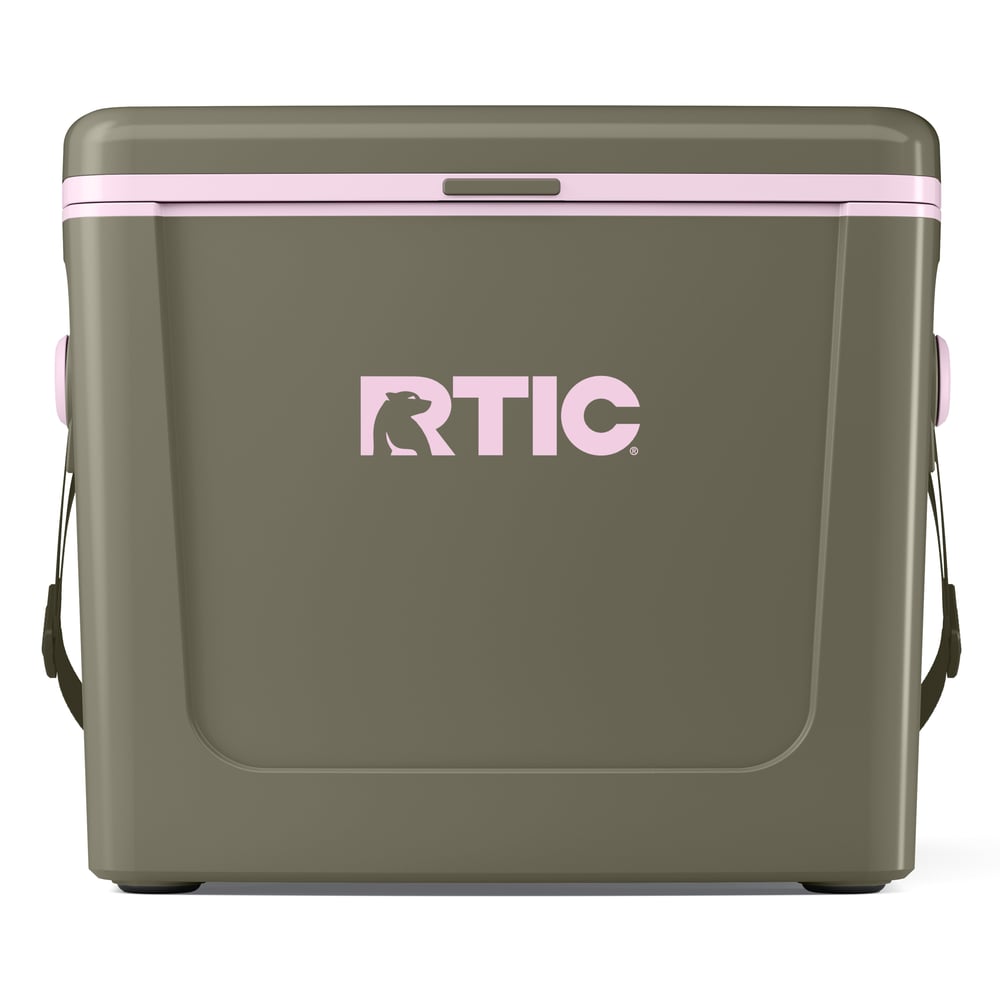 16 QT Road Trip Cooler Olive/Pale Pink | Rtic Hard Coolers|Clearance