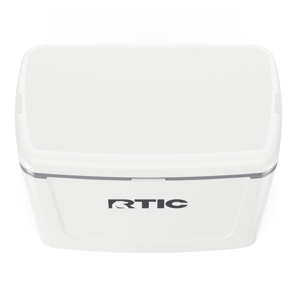 16 QT Road Trip Cooler White & Grey | Rtic Hard Coolers|Clearance