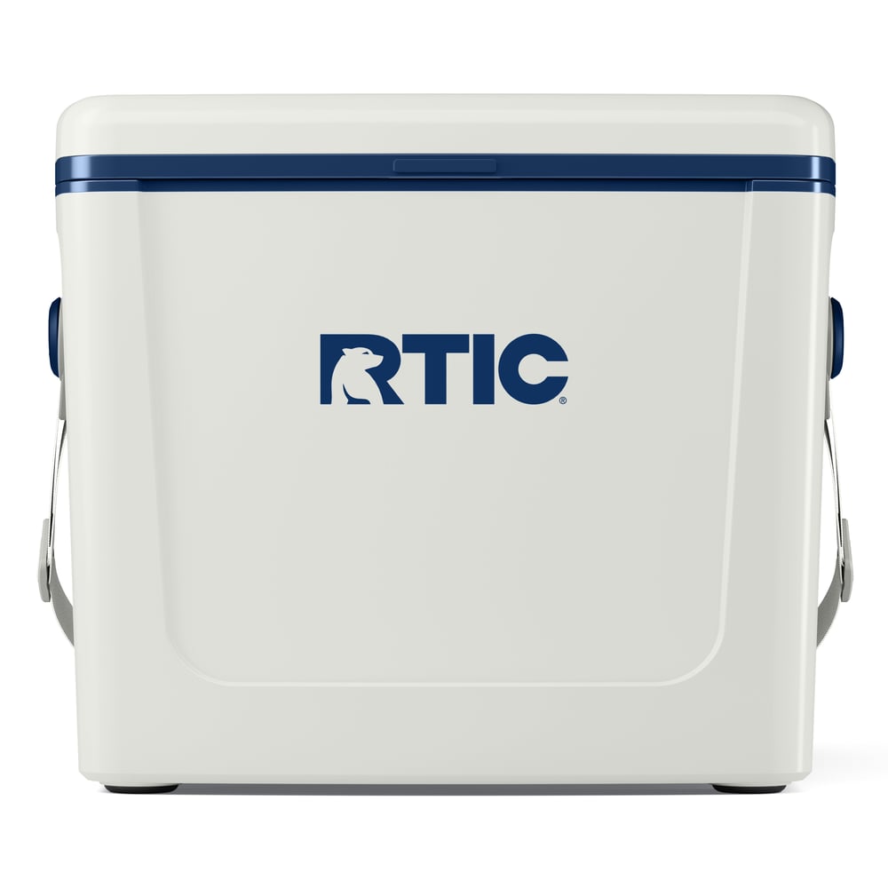 16 QT Road Trip Cooler Cool Grey & Navy | Rtic Hard Coolers|Clearance