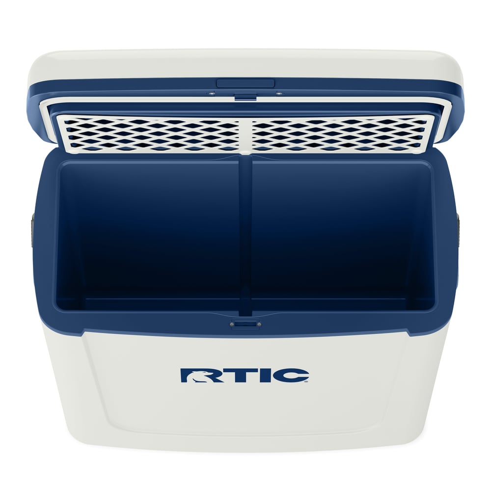 16 QT Road Trip Cooler Cool Grey & Navy | Rtic Hard Coolers|Clearance